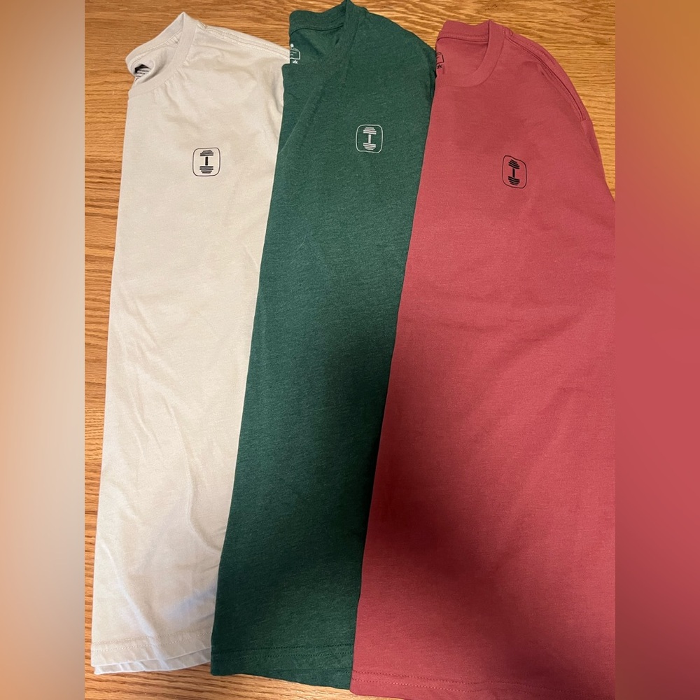 The Lift Box Men's M Short Sleeve Graphic T-Shirt Lot of 3 Casual Gym Fitness